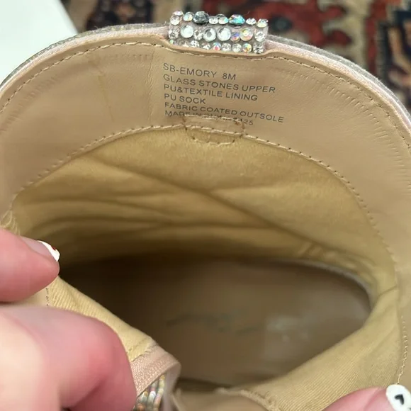 NWB Emory Rhinestone Western Boot - Picture 5 of 7
